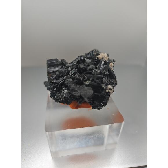 Black Tourmaline Crystal Specimen Rough Raw From Afghanistan 83grams - Picture 2 of 16